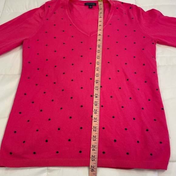 Tommy Hilfiger Pink Polka Dot Sweater - Picture 7 of 10